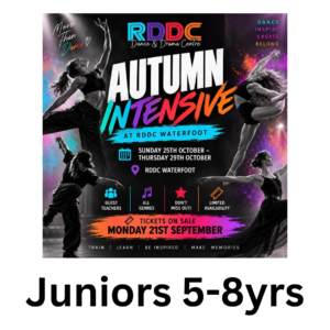 Autumn Intensives (Juniors 5-8Yrs) 25th-29th October